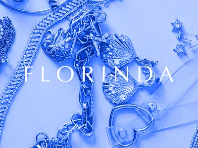 Florinda - Logo Design adobe illustrator boutique branding chic damas design diseño diseño de logo joyas joyería logo