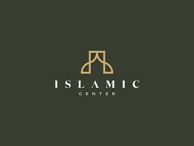 Islamic Center branding business center character design icon islamic logo pray symbol vector