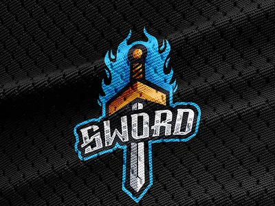 Sword logo Idea branding coreldraw design esport esportlogo forsale good illustration ilustrator logo logos new nice sword trending ui