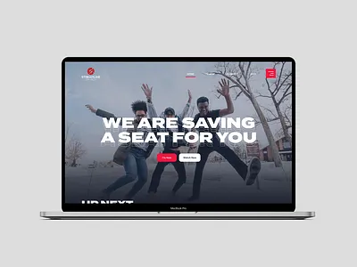 Clean Church Web UI branding christian church church website design logo ui