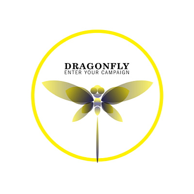 Dragonfly illustration logo design branding design dragonfly graphic design illustration logo vector