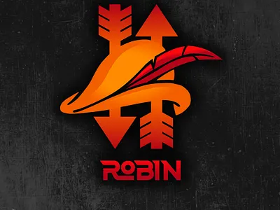 Logo concepts - app design app arrow chipdavid dogwings logo robin hood vector