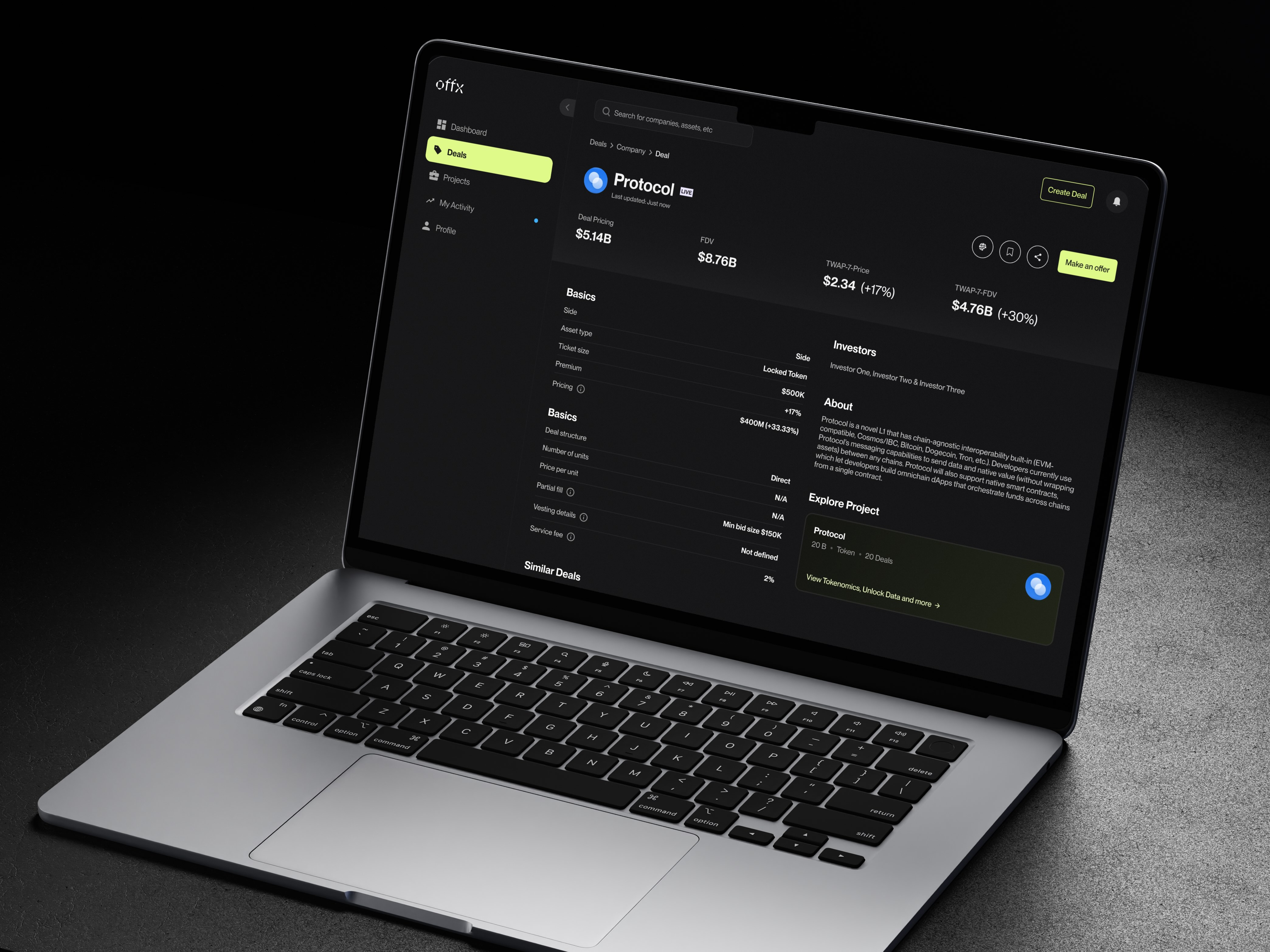 Example of Webapp/Mobile App Monthly Retainer