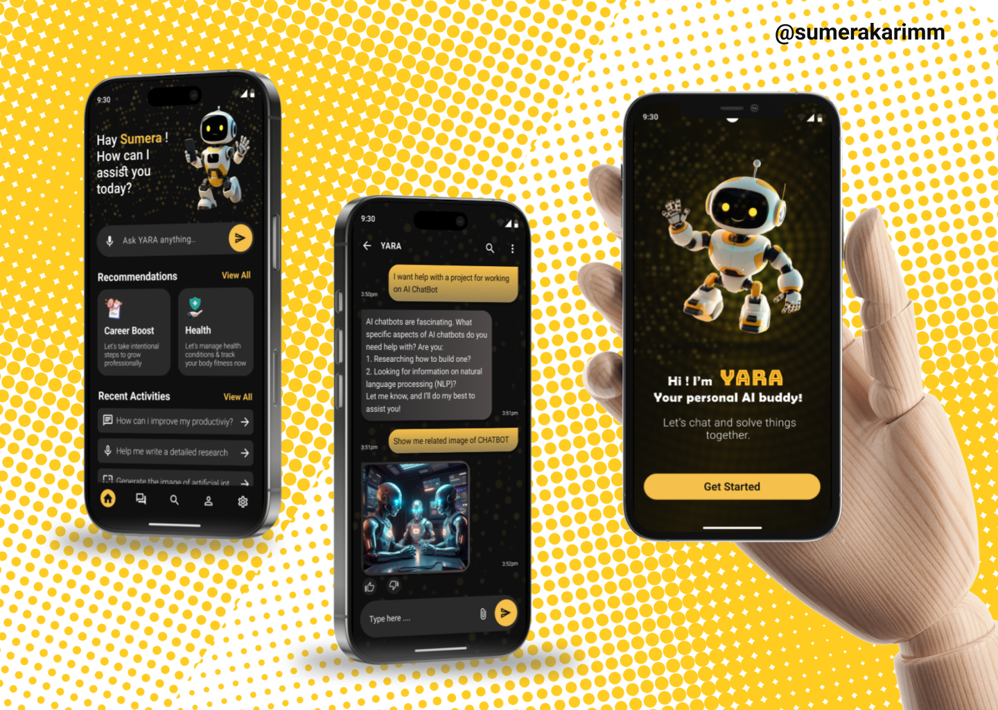 Example of Minimal Mobile App Design