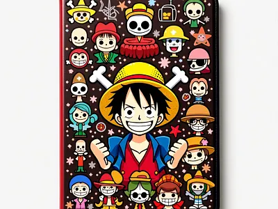 One Piece-Inspired Card Binder Design 2d adobe ai animation anime art branding design digital digitaldrawing drawing graphic design illustration logo ui