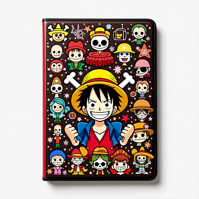 One Piece-Inspired Card Binder Design 2d adobe ai animation anime art branding design digital digitaldrawing drawing graphic design illustration logo ui