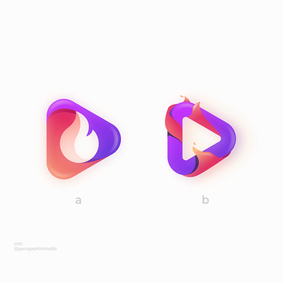 FirePlay brand branding design graphic illustration inspiration logo ui ux vector