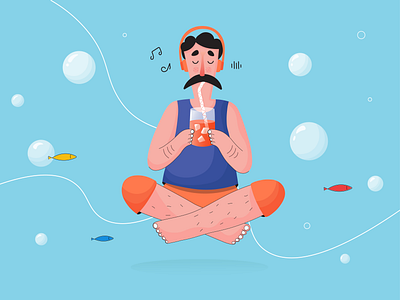 summer adobe art artwork character characterdesign color design digital digital illustration dribbble flat flat design illustration illustrator juice summer vector