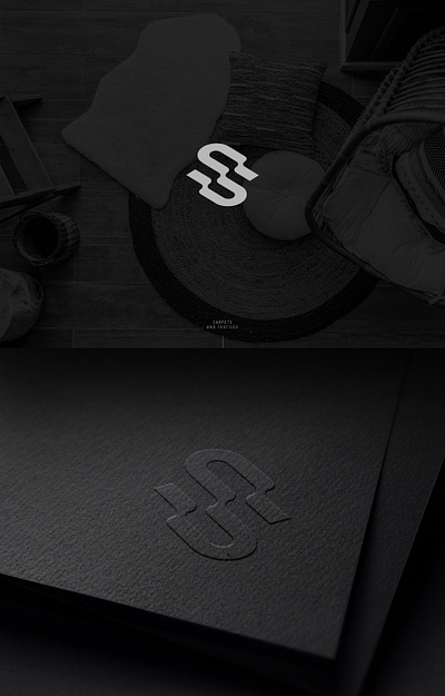 Logo Mark / Carpets and textiles black brand branding carpets design icon identity illustration logo logofolio logotype mark minimalistic simbol textile trend