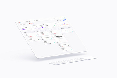 CRM Kanban Board Design - webCRM backoffice crm design system kanban kanban board ui ux