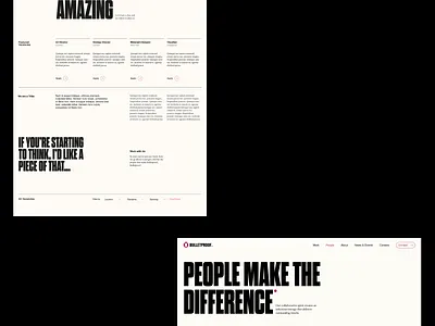 Bulletproof - New Site Launch agency brand branding design illustration logo motion portfolio typography web web design website