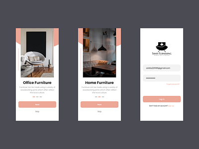 Interior App Design UI adobexd app design branding design graphic design logo ui ui ux uidesign visual design