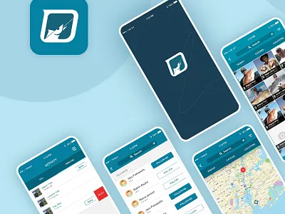 Fishing spot App - Community App app concepts app design app idea community community app community app design