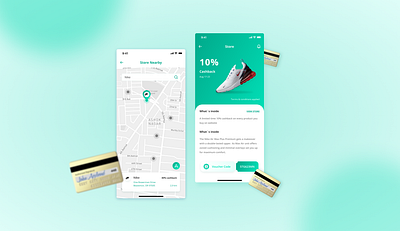 Points and Cashback | App app branding design figma ui ux web