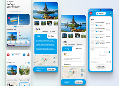 Exploration UI Travel Plan App holiday tour travel travel app traveling traveling app ui ui design