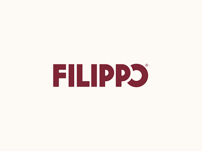 Filippo donuts® — Logotype / Identity branding identity lettermark logo logodesign logotype typography vector wordmark