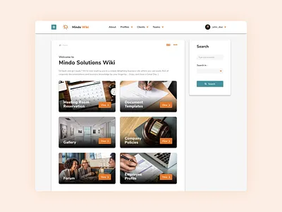 Wiki Mindo Redesign - 2019 (3 of 4) design landing page uiux user experience user interface website design