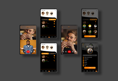Chat Application design designer looking for job ui ui design ux design uxdesign