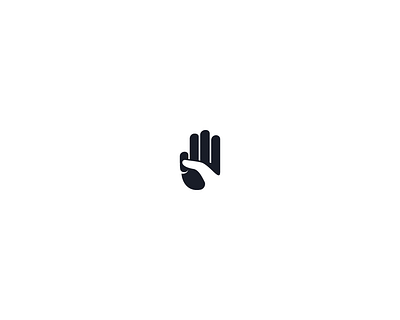 Scout finger hand logo salute scout vector