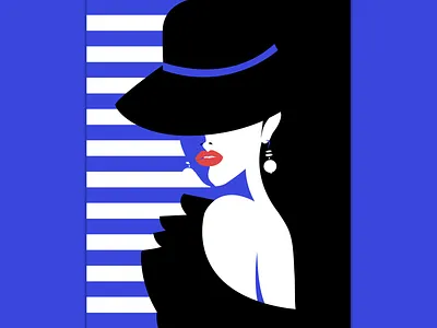 pretty maria in blue art art work artist beautiful best illustration best illustrators branding design digital illustration digital painting digitalart fashion fashion design graphic design illustration illustrators logo minimalist piece of art unique art