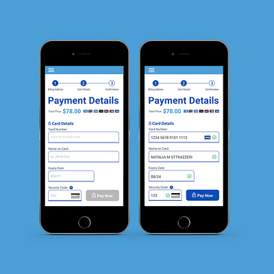 Day 002 - Credit Card Checkout / 100 Days of UI checkout design form payment ui ux