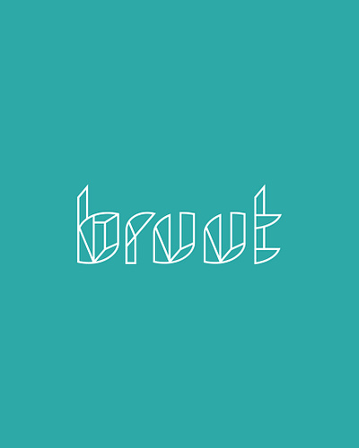 Boulderhal Bruut branding graphic design illustration logo typo typography