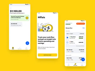 Mffais - Mobile application agency beautiful branding design design agency illustration logo ui ux uxui