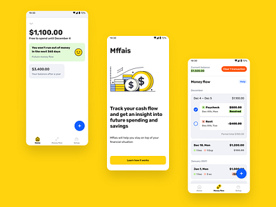 Mffais - Mobile application agency beautiful branding design design agency illustration logo ui ux uxui