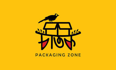 CHATOK PACKAGING ZONE | Bangla Typography Logo | logo design bangla brandidentity branding designer graphic design graphicdesign logo logotype motion graphics