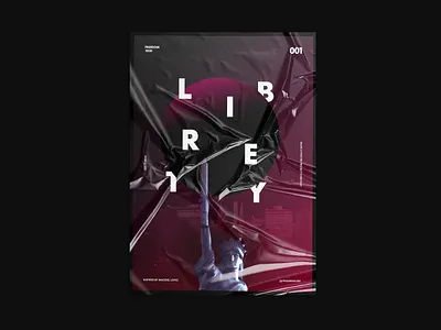 FREEDOM 2020 - Poster Challange A Poster A Day aposteraday poster