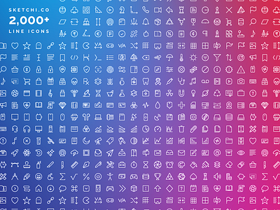 Sketchi.co 2,000+ Icon Library app application design figma glyph icon icon library icon pack icon set iconography icons illustrator interface invision sketch symbol symbols ux vector xd