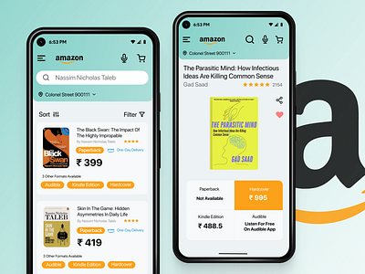 Amazon Product Page Redesign amazon app app design app redesign branding concept design figma graphic design illustration redesign ui ui design ux ux design visual design