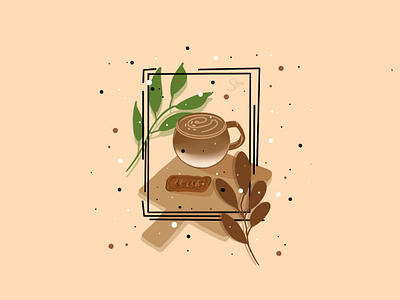 Need more Coffee ? art artist artists brown coffee design digital digital draw drawing food green illustration inspiration new plant procreate