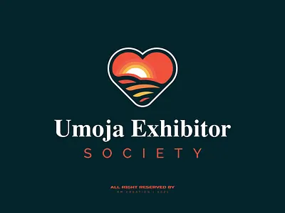 Logo Design Project - Umoja Exhibitor Society brandidentity branding designer businesslogo companylogo corporatelogo creativeheart heart heart design heartlogo illustration logo logodesigner logoideas logomaker logotype modern design modernlogo simplelogo strong logo techlogo