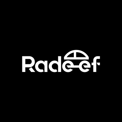 Radeef design logo logotype vector