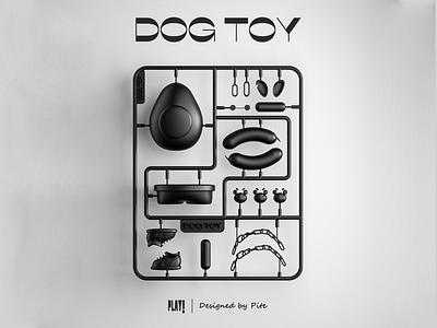 DOG TOY 2 c4d c4dart design illustration