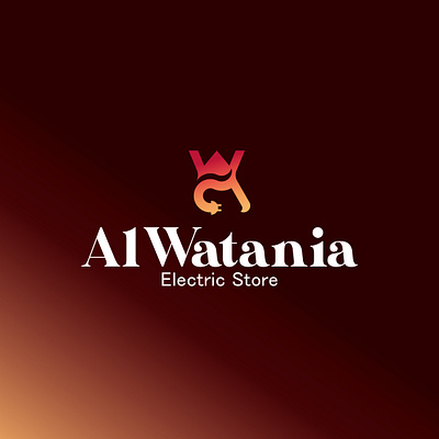 ALWATANIA design logo vector