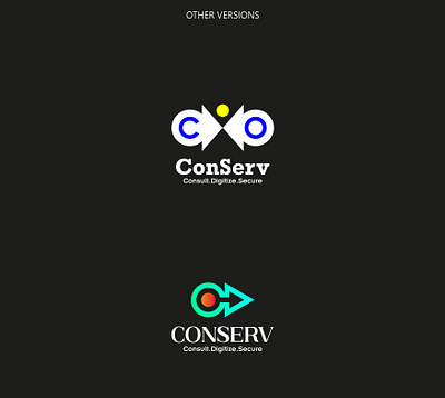 CONSERV design logo vector