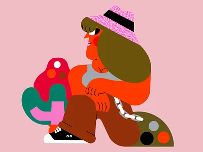 CHICANO LOVE chicano girl illustration ilustración jhonny núñez