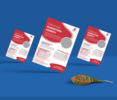 Creative Marketing Flyer Template branding design graphic design illustration logo minimal vector