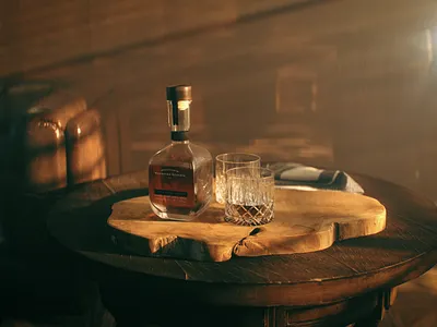 National Bourbon Day 🥃 3d adobe after effects antique bourbon c4d cg cinema 4d holiday lighting maxon modeling motion graphics octane product product visualization render textures whiskey woodford reserve