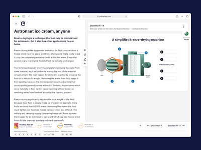 Online Test - Diagram Label Completion completion diagram diagram label completion education gapfill ielts online test question