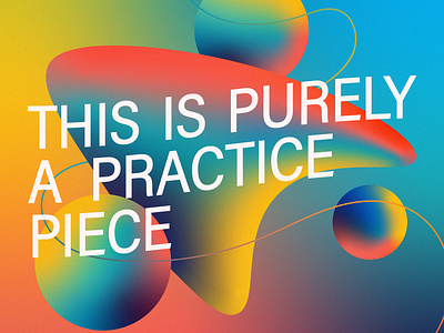 Purely a Practice Piece design