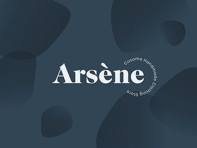 Arsène | Logotype branding combination mark custom design illustration logo logo design logo mark logotype luxury mark photoshop retro seal type typography vector