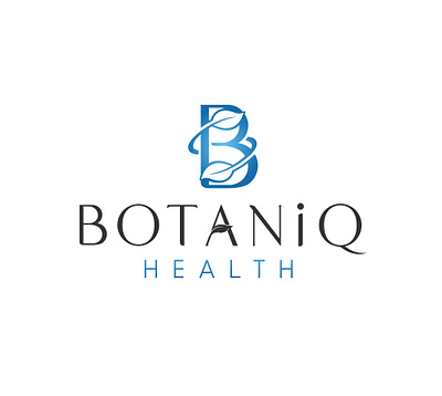 BotaniQ Health business concept corporate design logo symbol vector