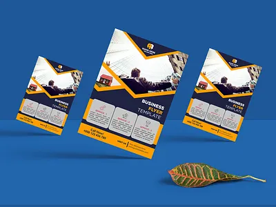 Modern Business Flyer Template branding design graphic design illustration logo minimal vector