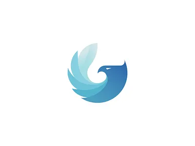 Blue Falcon logo awesome awesome logo bird bird logo blue branding clean clean logo design eagle falcon inspiration logo logo inspiration minimalist logo modern ui waves wing