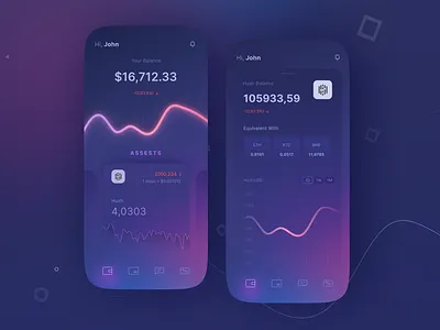 Cryptocurrency Wallet App crypto cryptocurrency design ios mobile app design mobile design mobile ui ui ui design wallet
