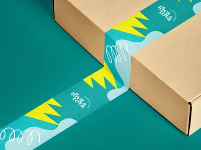 Sleeve Design for RovaTova! abstract brand design brand identity design branding design illustration logo logo design minimal vector