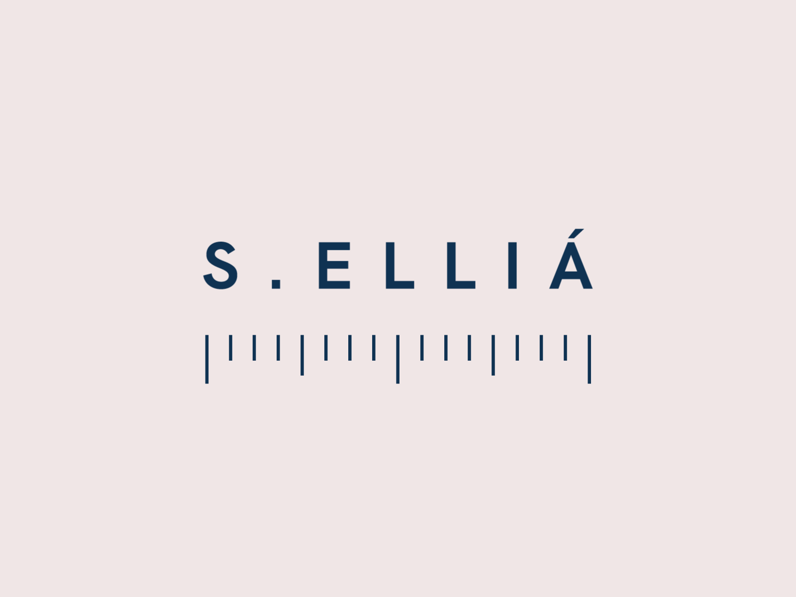 Studio Elliá — Logo animation architecture brand design logo logo animation minimal